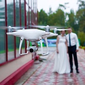 Аэровидеосъёмка: свадьба на высоте