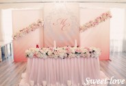 Оформление свадьбы Sweet love