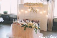 Оформление свадьбы Sweet love