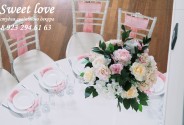 Оформление свадьбы Sweet love