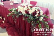 Оформление свадьбы Sweet love