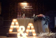 Оформление свадьбы Sweet love