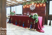 Оформление свадьбы Sweet love