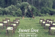 Оформление свадьбы Sweet love