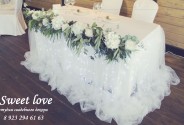 Оформление свадьбы Sweet love