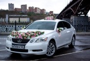 Автомобиль Lexus GS300 на свадьбу с водителем