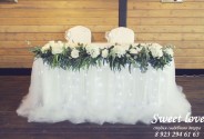 Оформление свадьбы Sweet love