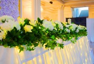 Свадебное цветочное оформление Чудопал