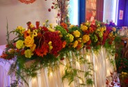 Свадебное цветочное оформление Чудопал