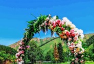 Свадебное цветочное оформление Чудопал