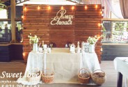 Оформление свадьбы Sweet love