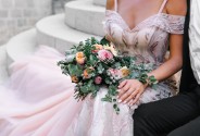 Свадебные букеты Цветник WEDDING