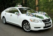 Автомобиль Lexus GS300 на свадьбу с водителем