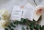 Пригласительные Цветник WEDDING