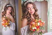 Свадебные букеты Цветник WEDDING