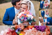 Свадебные букеты Цветник WEDDING