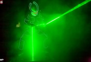 Визуальное шоу Laserman show (Лазермен)