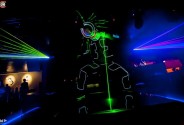 Визуальное шоу Laserman show (Лазермен)