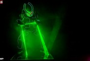 Визуальное шоу Laserman show (Лазермен)