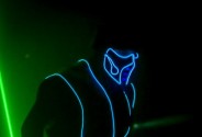 Визуальное шоу Laserman show (Лазермен)