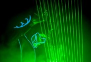 Визуальное шоу Laserman show (Лазермен)