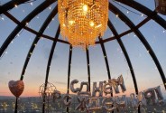 Купольные беседки на крыше Красноярска Sfera bar
