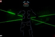 Визуальное шоу Laserman show (Лазермен)