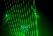 Визуальное шоу Laserman show (Лазермен)