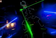 Визуальное шоу Laserman show (Лазермен)