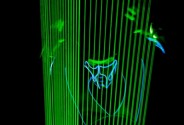 Визуальное шоу Laserman show (Лазермен)