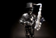 Оригинальное поздравление Crystal Sax
