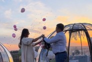 Купольные беседки на крыше Красноярска Sfera bar